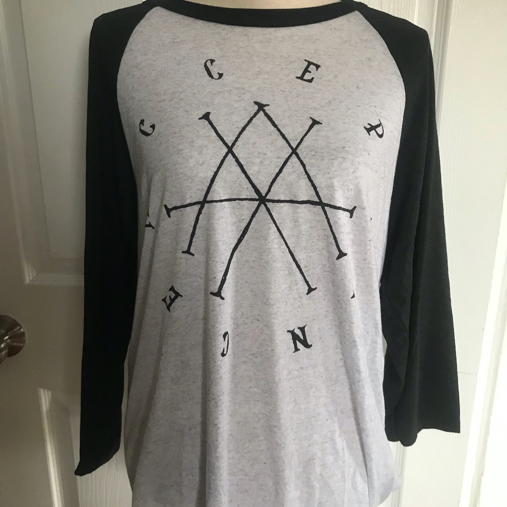 Acceptance Band Size XL Baseball T-shirt